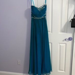 Turquoise Prom Dress